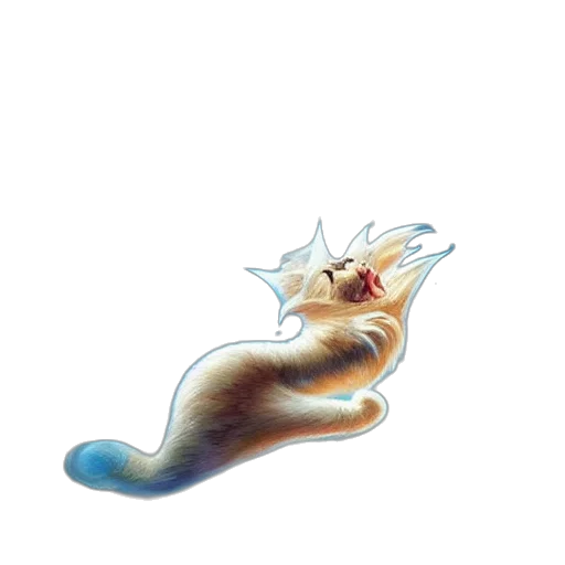 creature, hair, animal, staff transparent PNG cut-out