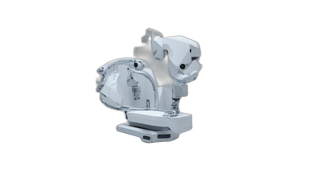 robot, 3d render, three, large transparent PNG cut-out