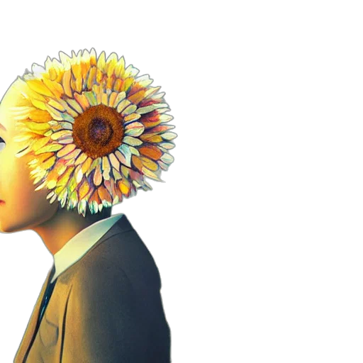 flower, crown, hat, mask transparent PNG cut-out