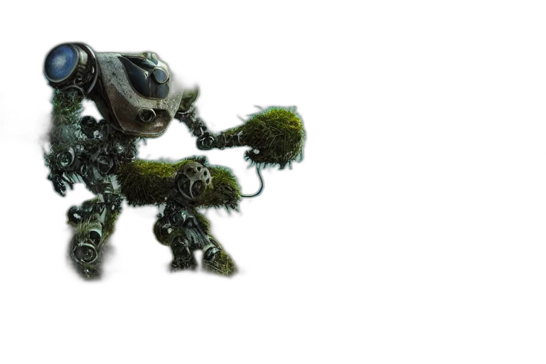 robot, creature, dragon, weapon transparent PNG cut-out
