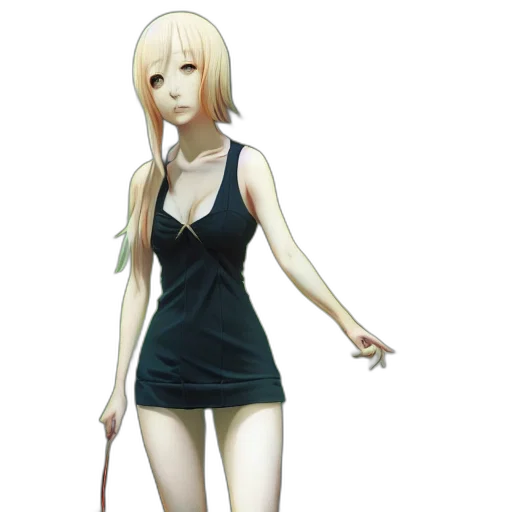 dress, staff, concept art, fantasy art transparent PNG cut-out