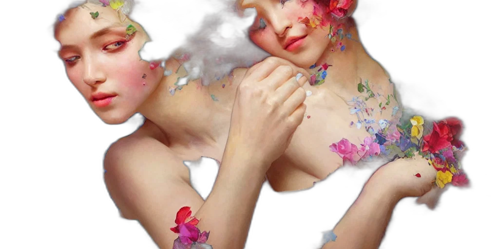 jewelry, photorealistic, oil painting, concept art transparent PNG cut-out