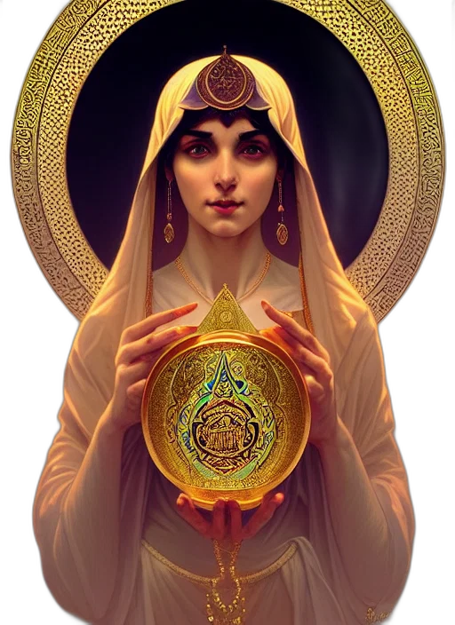 crown, jewelry, face, fantasy art transparent PNG cut-out