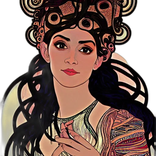 jewelry, crown, face, fantasy art transparent PNG cut-out