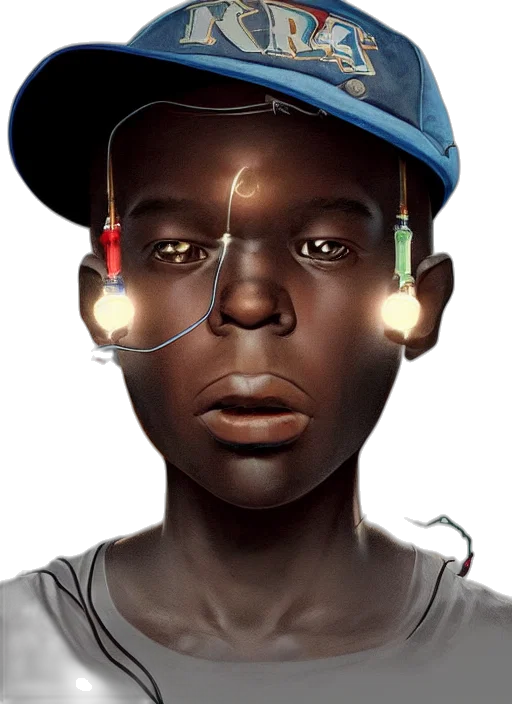 face, robot, hat, jewelry transparent PNG cut-out