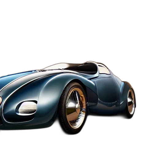 car, 3d render, concept art, photorealistic transparent PNG cut-out