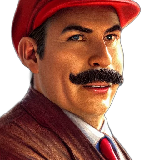 hat, face, staff, animal transparent PNG cut-out