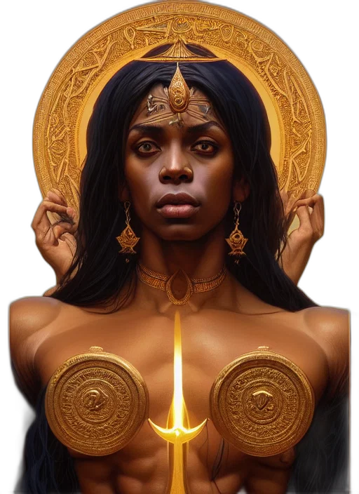 crown, jewelry, face, fantasy art transparent PNG cut-out