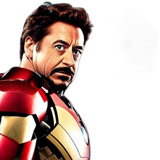 face, comic book art, concept art, photorealistic transparent PNG cut-out