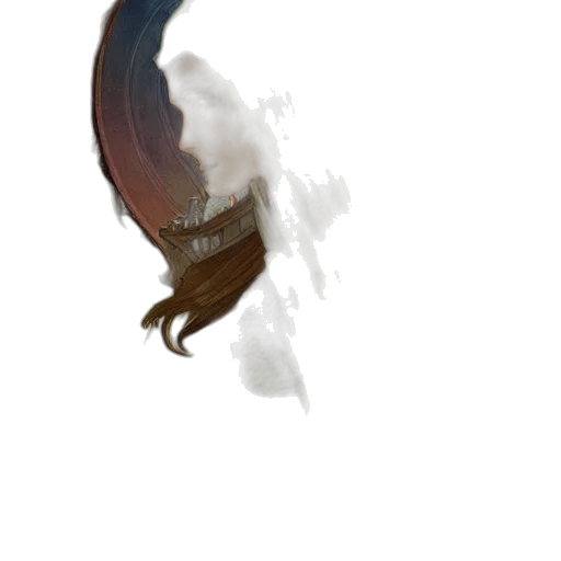 dragon, creature, hair, animal transparent PNG cut-out