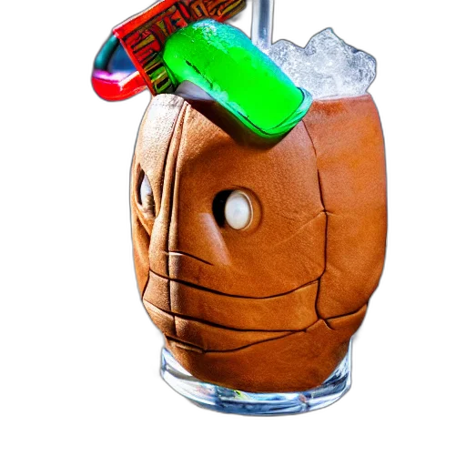 bottle, weapon, food, jacket transparent PNG cut-out