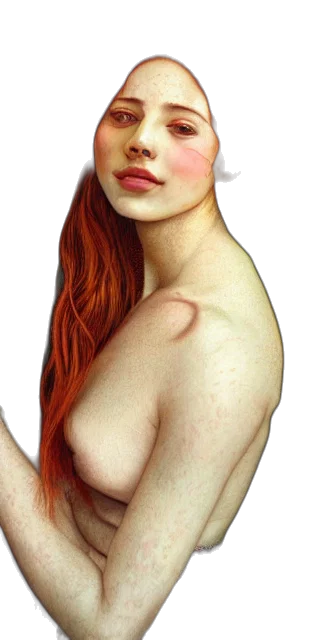 dress, face, mask, hair transparent PNG cut-out