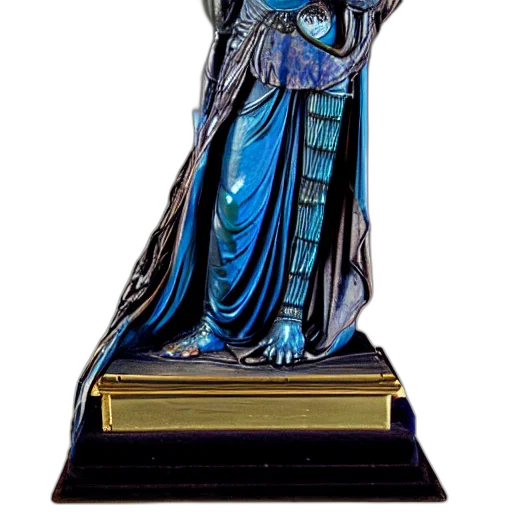 dress, jewelry, 3d render, blue transparent PNG cut-out