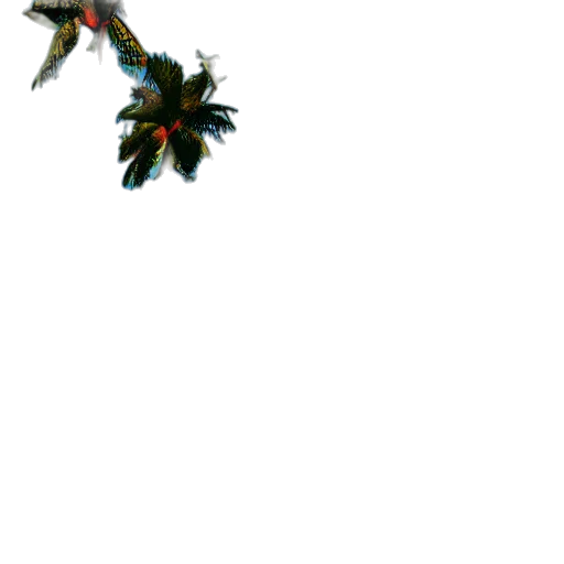 dragon, weapon, staff, crown transparent PNG cut-out