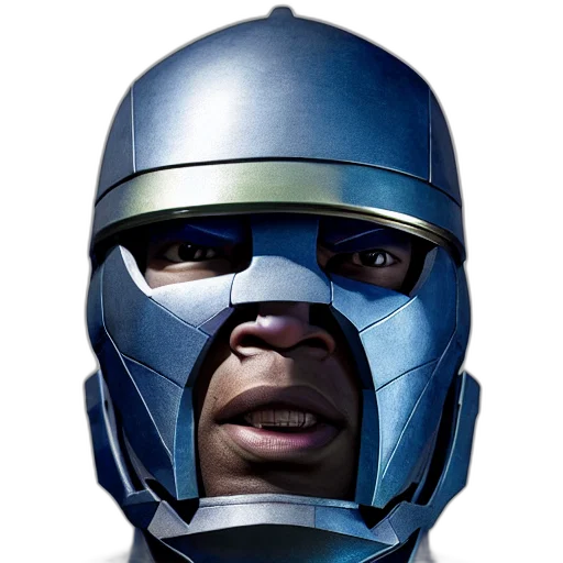 mask, face, robot, concept art transparent PNG cut-out