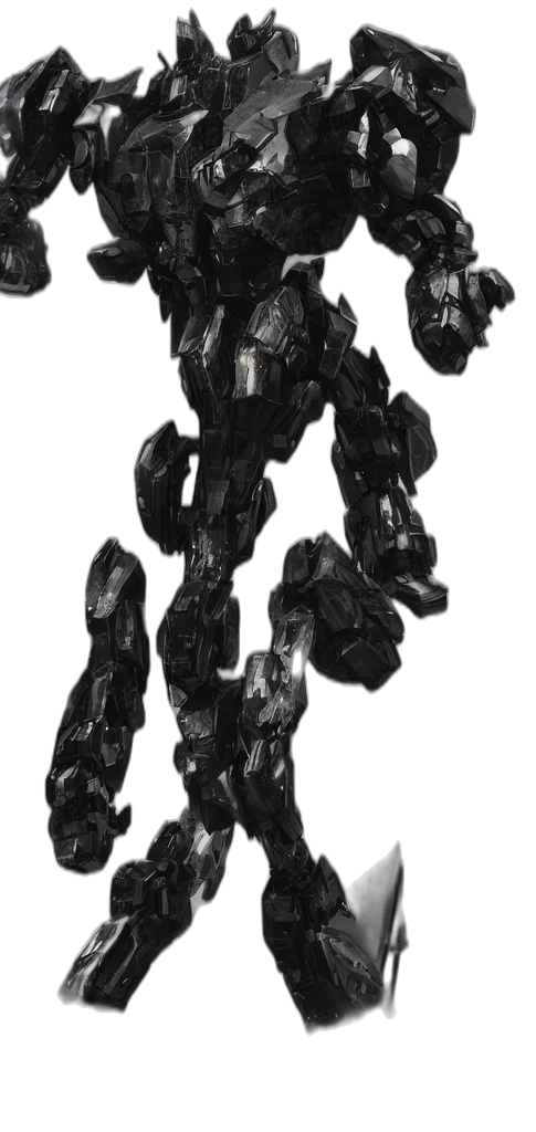robot, hair, weapon, creature transparent PNG cut-out