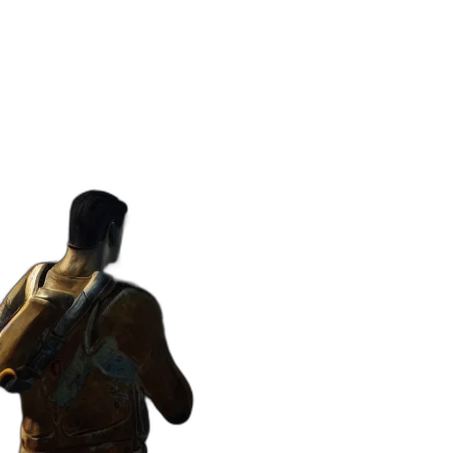 weapon, mask, sword, jacket transparent PNG cut-out