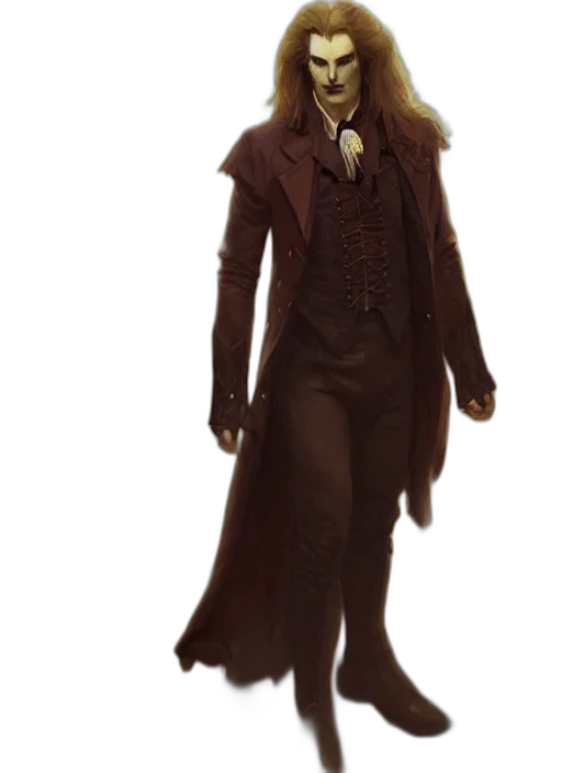 jacket, staff, dress, concept art transparent PNG cut-out