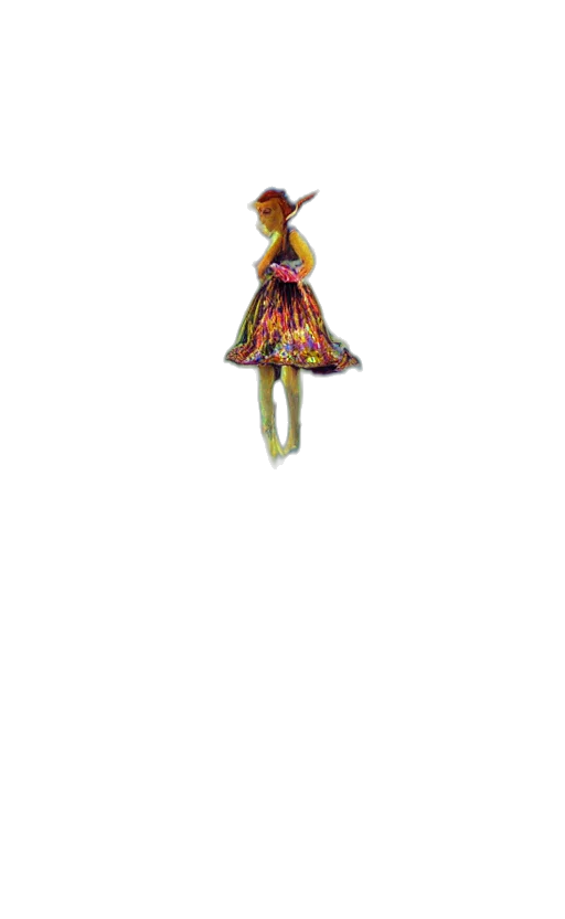 dress, staff, umbrella, jewelry transparent PNG cut-out