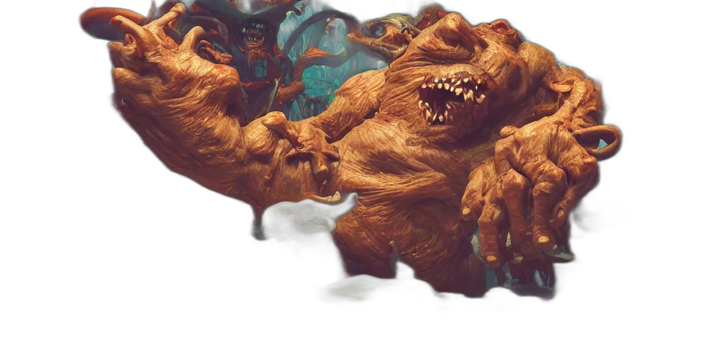 creature, mask, dragon, face transparent PNG cut-out