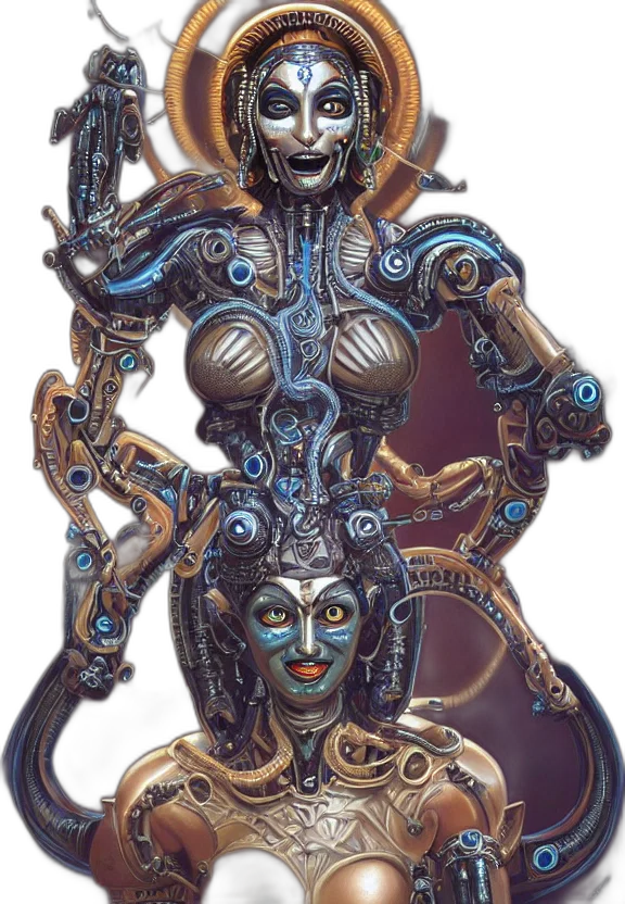 jewelry, robot, staff, crown transparent PNG cut-out