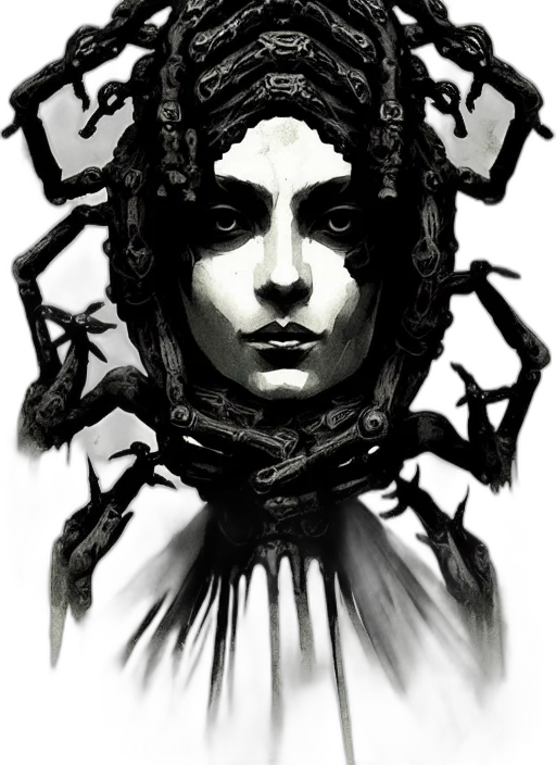 crown, mask, face, robot transparent PNG cut-out