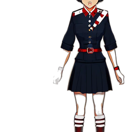 staff, dress, anime, concept art transparent PNG cut-out