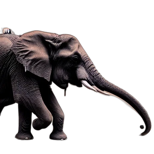 animal, creature, concept art, 3d render transparent PNG cut-out