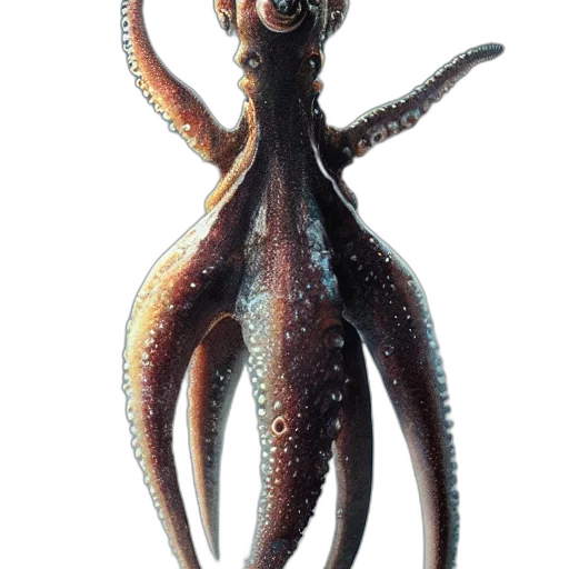 creature, animal, staff, crown transparent PNG cut-out