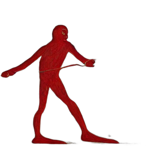 staff, mask, creature, weapon transparent PNG cut-out