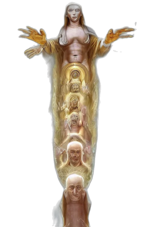 staff, sword, crown, hair transparent PNG cut-out