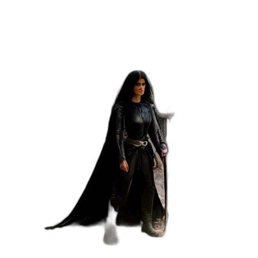 sword, dress, staff, 3d render transparent PNG cut-out