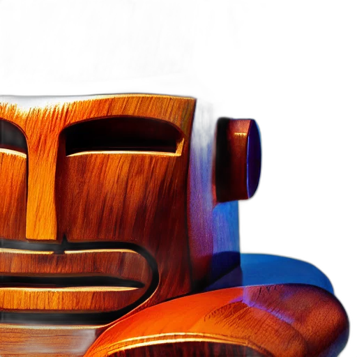 furniture, mask, crown, face transparent PNG cut-out