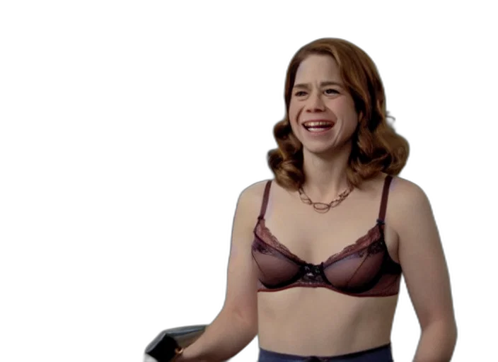 film, still, pam, beesly transparent PNG cut-out