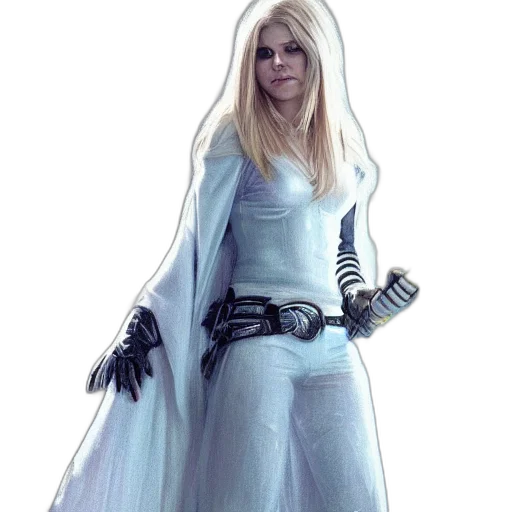 dress, sword, staff, concept art transparent PNG cut-out