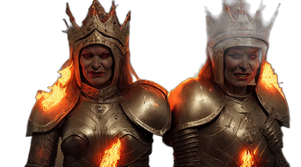 crown, concept art, 3d render, fantasy art transparent PNG cut-out