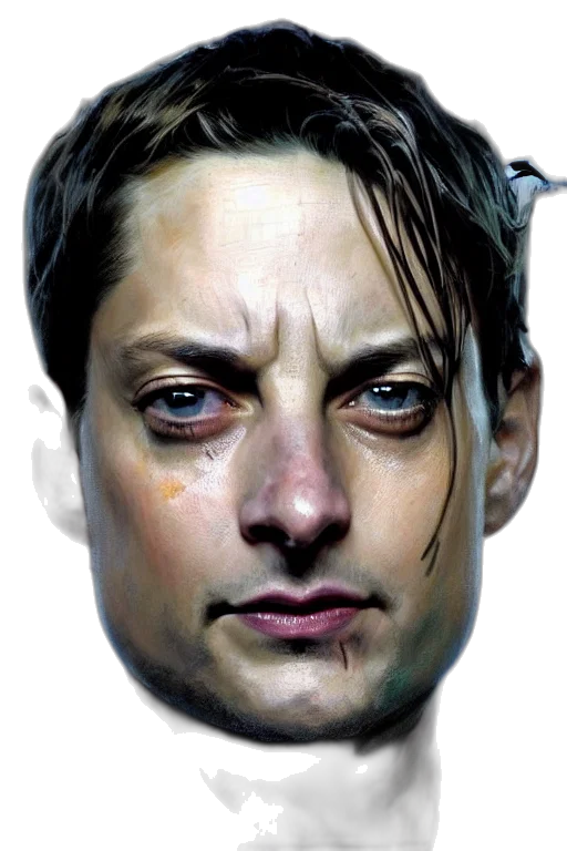 face, mask, robot, photorealistic transparent PNG cut-out