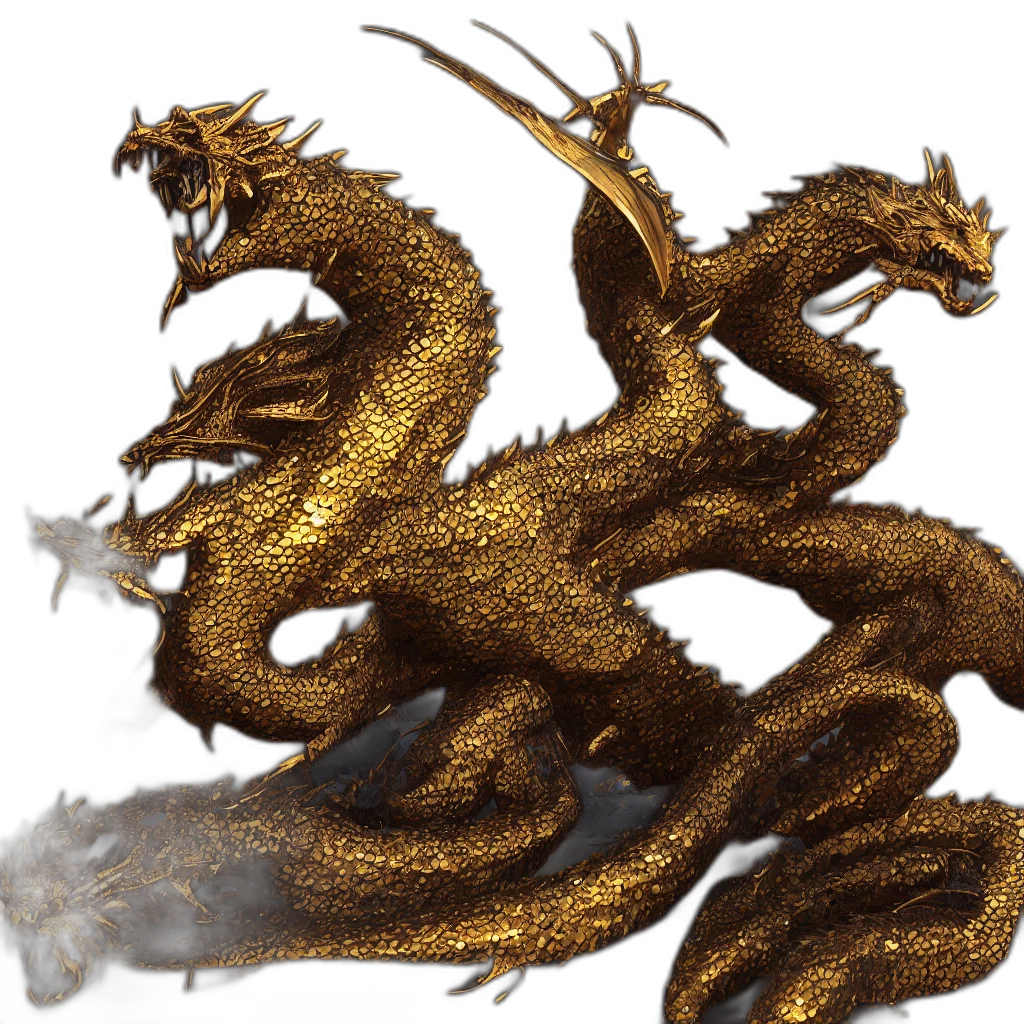dragon, staff, fantasy art, concept art transparent PNG cut-out