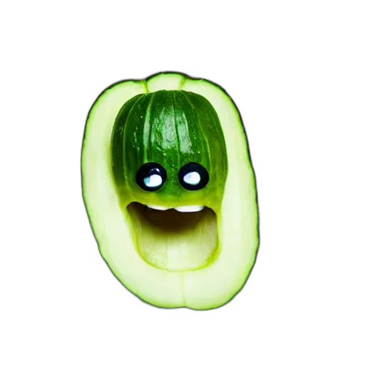 food, face, mask, creature transparent PNG cut-out