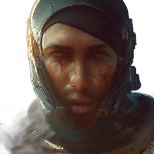 face, mask, robot, weapon transparent PNG cut-out