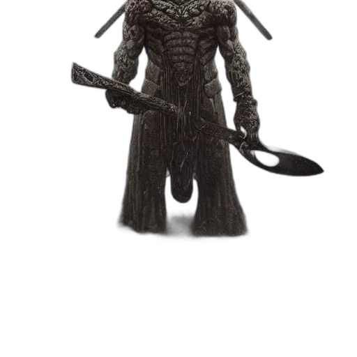 staff, creature, sword, weapon transparent PNG cut-out