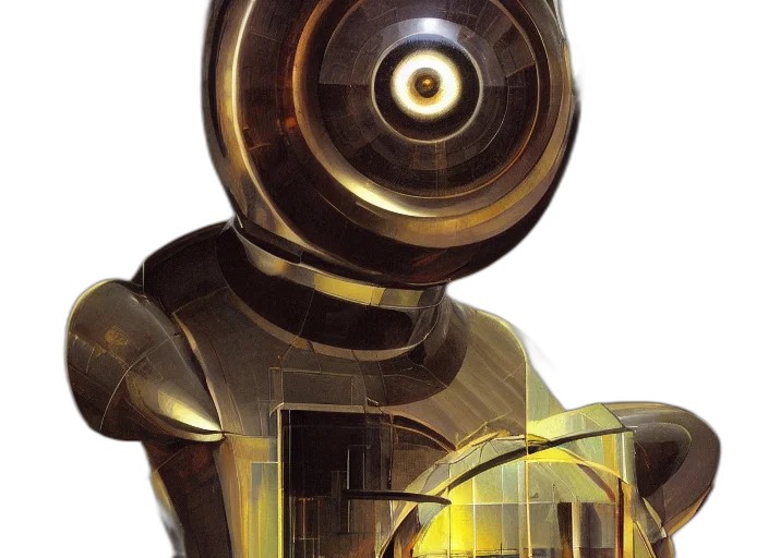 robot, weapon, concept art, 3d render transparent PNG cut-out