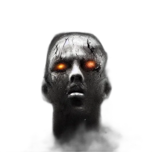 mask, face, robot, creature transparent PNG cut-out