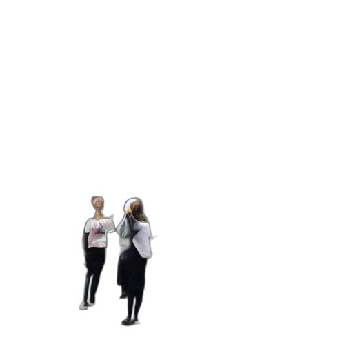 staff, dress, umbrella, jacket transparent PNG cut-out