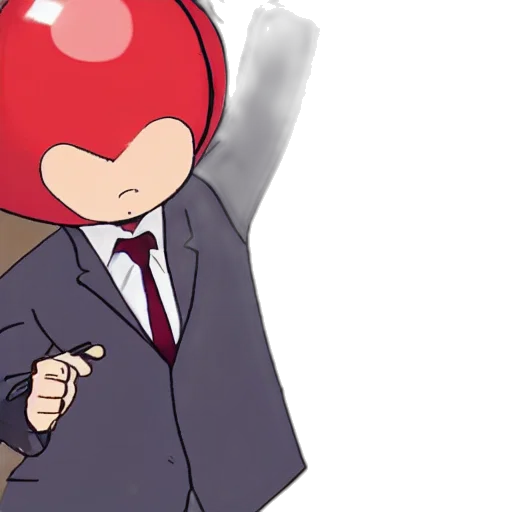 jacket, staff, mask, weapon transparent PNG cut-out