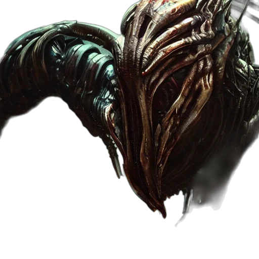 creature, mask, face, dragon transparent PNG cut-out