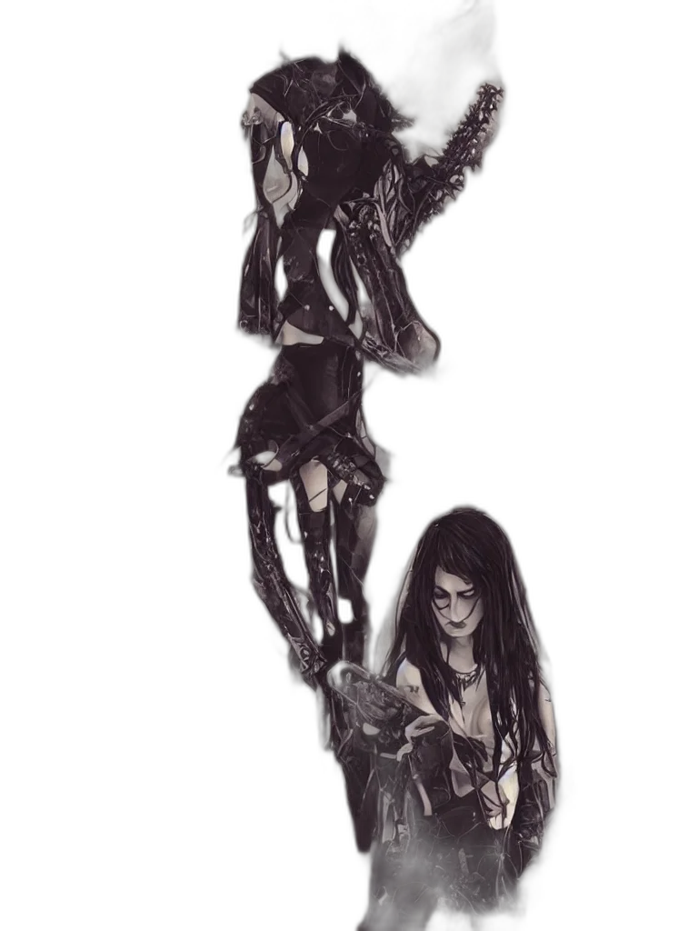 creature, concept art, comic book art, fantasy art transparent PNG cut-out