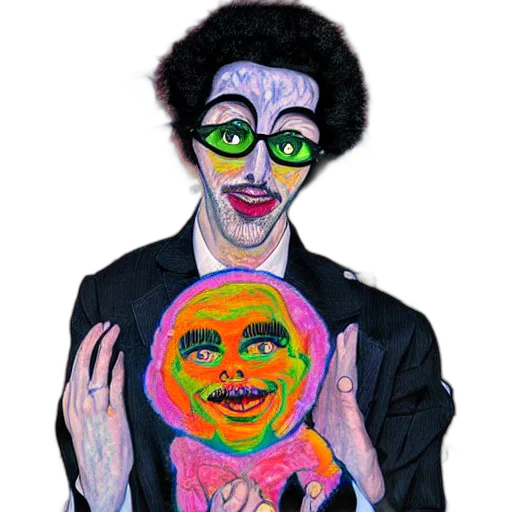 mask, face, creature, jacket transparent PNG cut-out