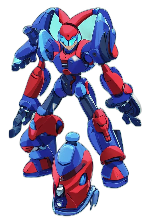 robot, weapon, concept art, 3d render transparent PNG cut-out