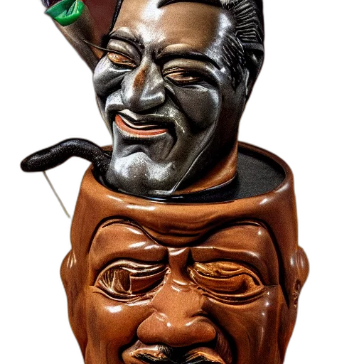 mask, face, crown, staff transparent PNG cut-out